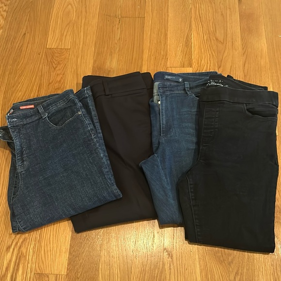 4 piece women’s jeans / pants bundle all size 12 - Picture 1 of 5